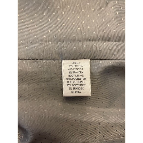 Banana Republic Gray Blazer- Stretch Fully Lined Sz 4P - Picture 5 of 5